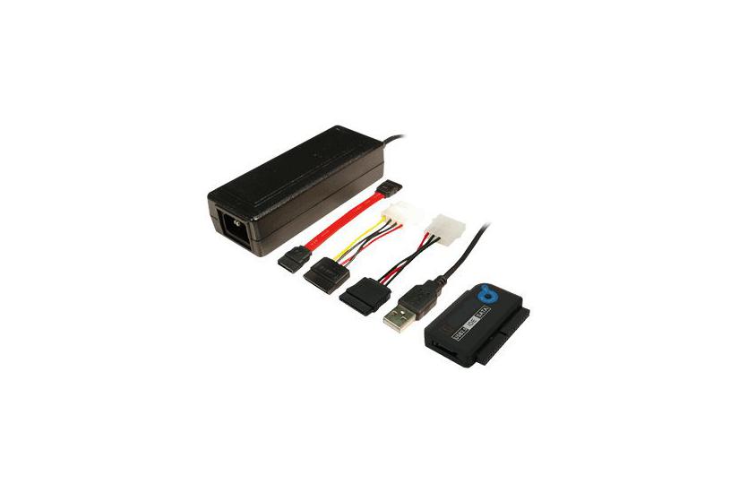 LogiLink Adapter USB 2.0 to 2.5" & 3.5" IDE & S-ATA with OTB - lagringskontrol - ATA / SATA 1.5Gb/s - USB 2.0 IT og elektronik > Hardware > Lagring og backup > Harddisk Kabinet > Harddisk Docking