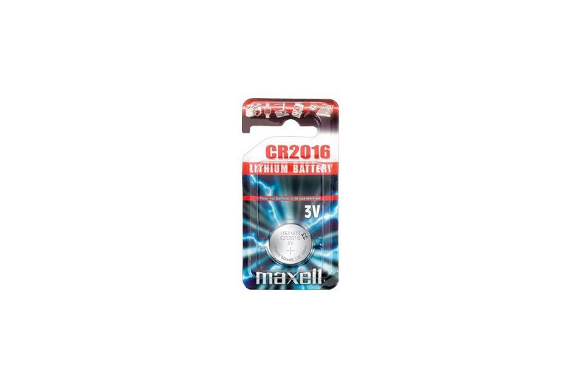 Maxell CR 2016 batteri x CR2016 - Li IT og elektronik > Hardware > Batterier