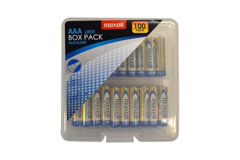 Maxell LR03 batteri - 100 x AAA - Alkalisk IT og elektronik > Hardware > Batterier