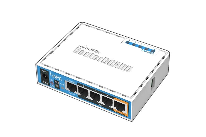 MikroTik RouterBOARD hAP ac lite RB952UI-5AC2ND - trådløs forbindelse - Wi-Fi 5 IT og elektronik > Netværk > Trådløst netværk > Trådløse Access Points
