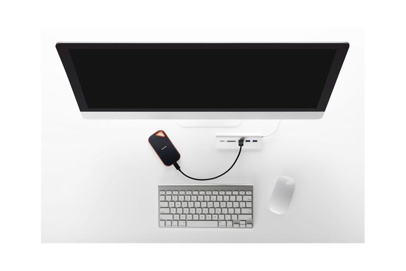 SanDisk Extreme PRO Portable V2 - 1 TB - Ekstern SSD - USB 3.2 Gen 2x2 IT og elektronik > Hardware > Harddiske og SSD'er > Eksterne Harddiske > Eksterne SSD harddiske