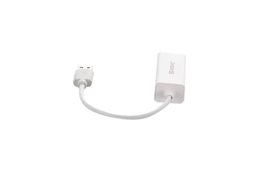 Sandberg USB 3.0 Gigabit Network Adapter - netværksadapter - USB 3.0 - Gigabit Ethernet PC