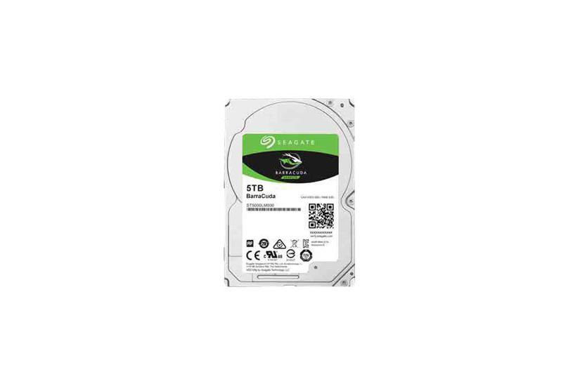 Seagate Guardian BarraCuda ST5000LM000 - 5 TB - 5400 rpm - SATA 6 Gb/s IT og elektronik > Hardware > Harddiske og SSD'er