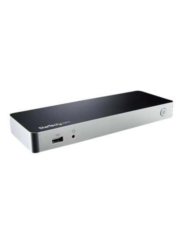 StarTech.com Dual Monitor USB-C Docking Station for Windows - MST - 60W Power Delivery - 4K - HDMI to DVI Adapters - dockingstation Dockingstation