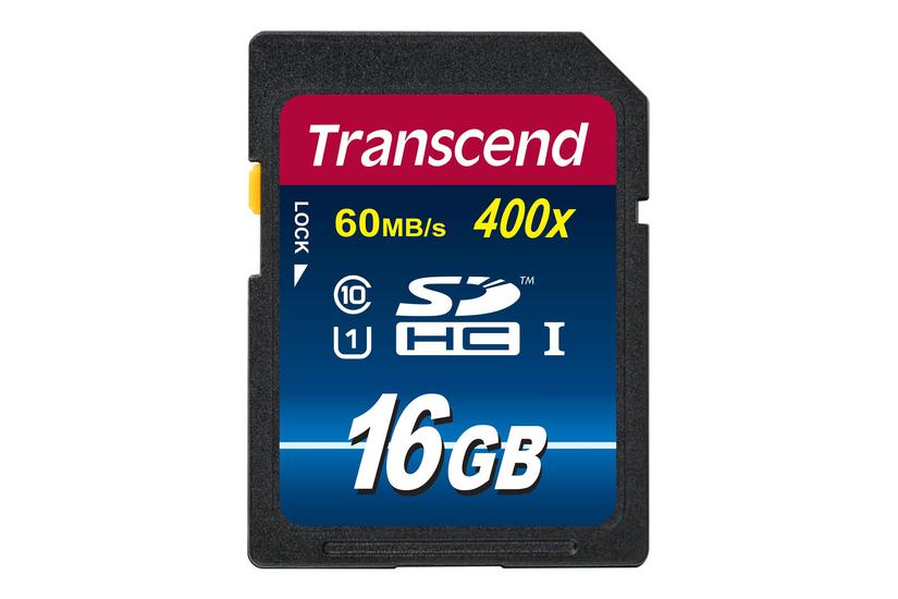 Transcend Premium - flashhukommelseskort - 16 GB - SDHC UHS-I IT og elektronik > Hardware > Lagring og backup > Flash Hukommelse > Flash Kort