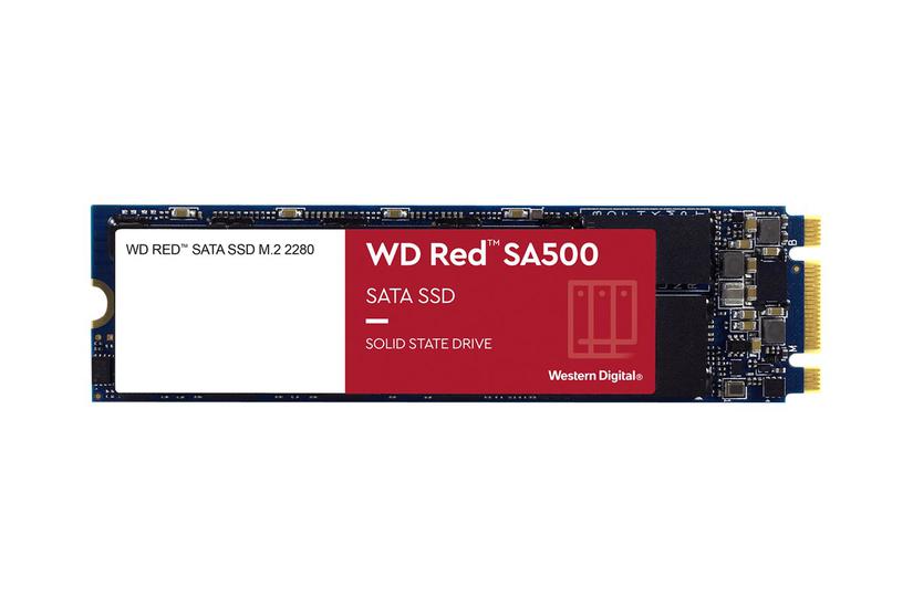WD Red SA500 WDS200T1R0B - 2 TB - SSD - SATA 6 Gb/s - M.2 Card IT og elektronik > Hardware > Harddiske og SSD'er > SSD (Solid State Drive) > Interne solid state-drev > Western Digital intern SSD