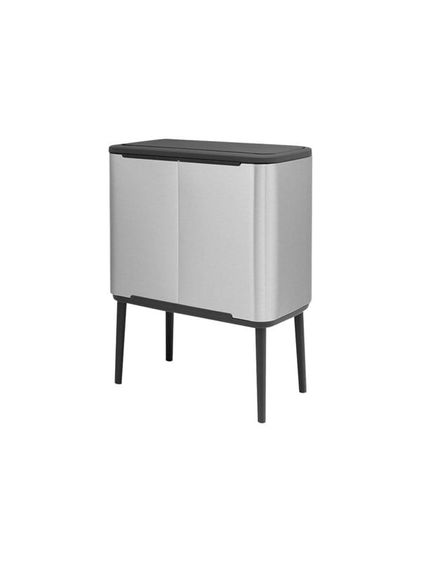 brabantia Bo Touch Bin - rubbish bin - 34 L - matt steel Rengoering