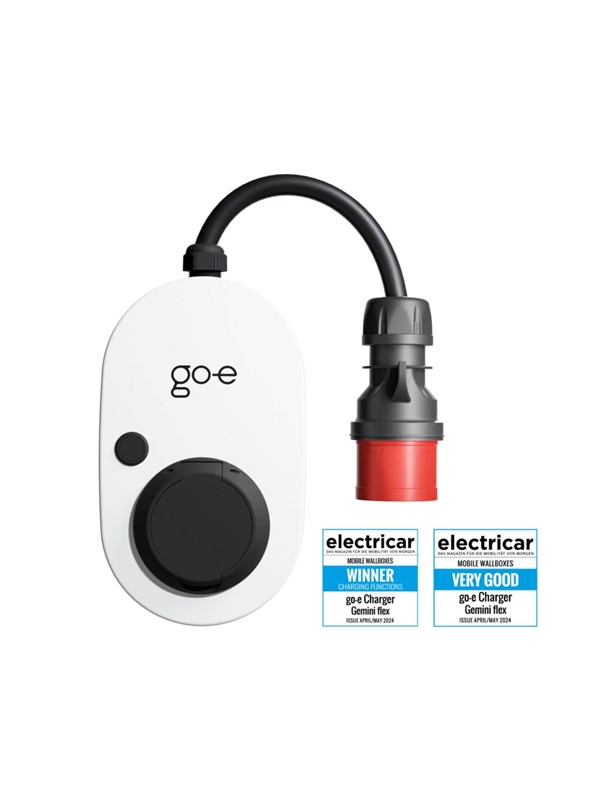 go-e Charger Gemini flex 22 kW Elbil ladere