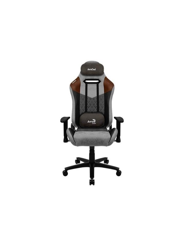 AeroCool FOTEL AEROCOOL AC-280 DUKE SZARY Kontor Stol - AeroSuede Gamer Stol