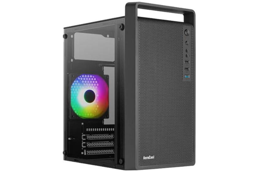 AeroCool PGS C Series CS-109-G-BK-v1 - MT - mini ITX / micro ATX IT og elektronik > Hardware > Kabinetter > Micro ATX Kabinetter