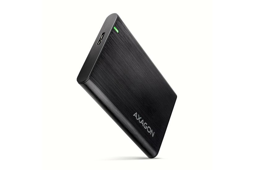 Axagon EE25-A6M drevkabinet HDD/SSD kabinet Sort 2.5" IT og elektronik > Hardware > Harddiske og SSD'er > Harddisk montering