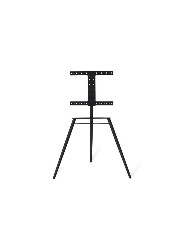 Bülow Stand BS19 Black Top Black Oak 50 kg 65" 100 x 100 mm Vaegbeslag AV Beslag AV Moebler