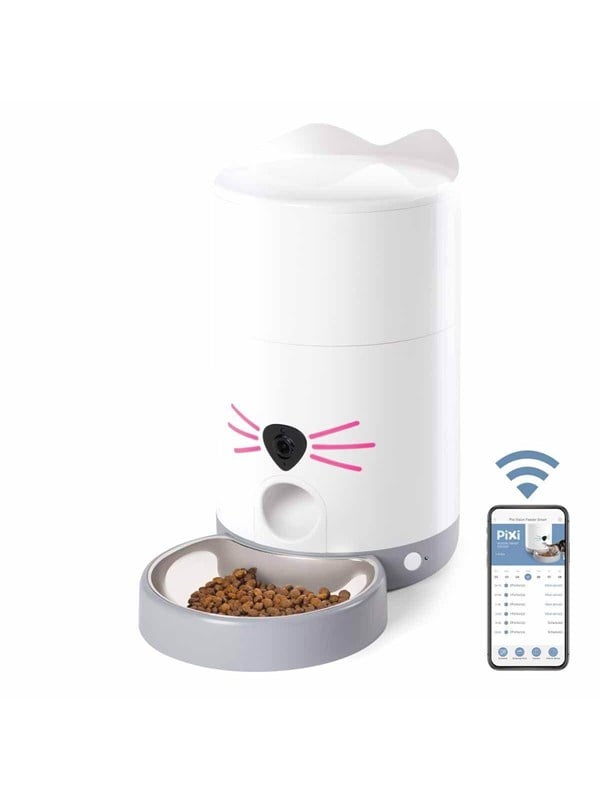 Catit PIXI Vision Smart Dry Food Feeder with Camera WiFi Katte
