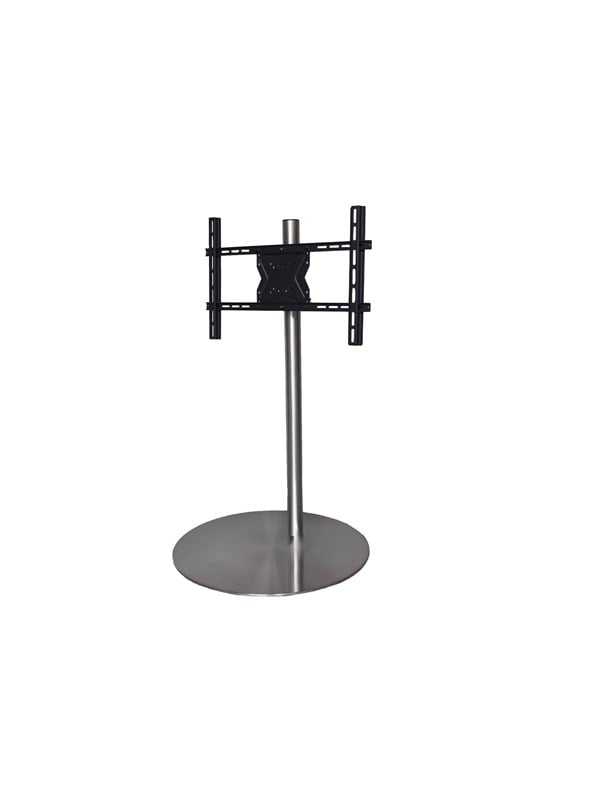 ConnecTech StandView TV Floor Mount with rotatable top. 55"-85". Alu finish 60 kg 85" Fra 200 x 200 mm Vaegbeslag AV Beslag AV Moebler