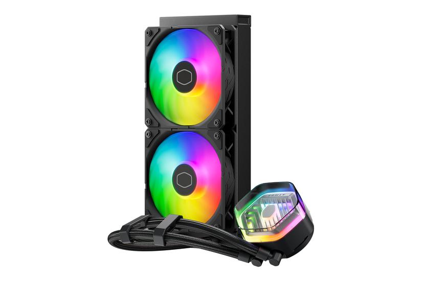 Cooler Master MasterLiquid 240 Atmos ARGB - processors flydende kølesystem IT og elektronik > Hardware > Blæsere og køling