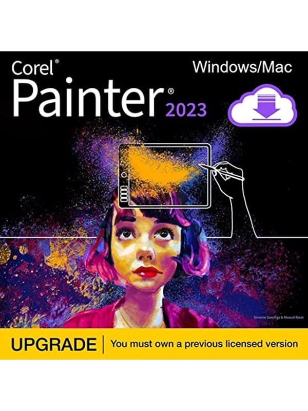 Corel Painter 2023 - ESD - Upgrade license (1 user) - Mac Kontorsoftware