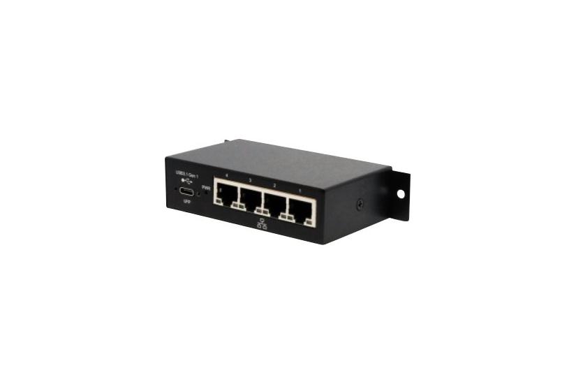 Exsys EX-1330M - netværksadapter - USB 3.1 Gen 1 - Gigabit Ethernet x 4 IT og elektronik > Hardware > Kabler