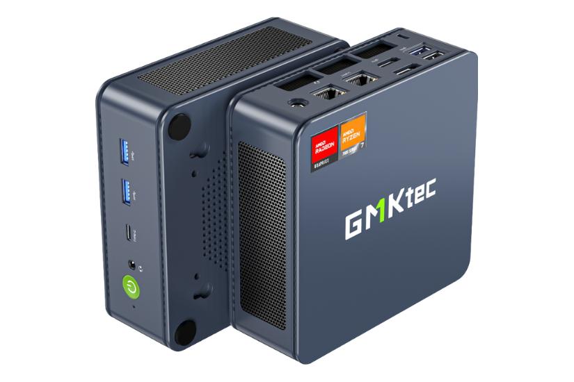 Føniks GMK Mini PC K6 - AMD Ryzen 7 7840HS - 16GB DDR5 - AMD Radeon 780M Graphics - 1TB SSD - WiFi 6 - BT - Windows 11 Pro installeret og køreklar PC