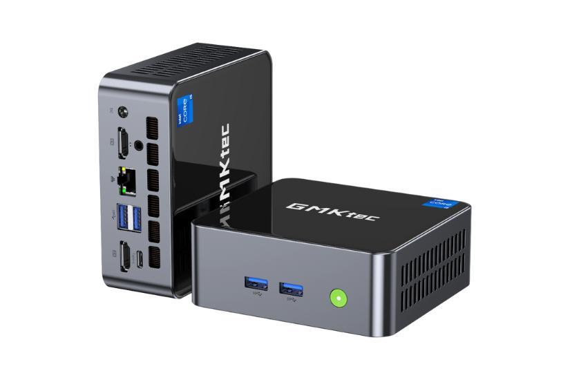 Føniks GMK Mini PC M3 - Intel Core i5 12450H - 32GB DDR4 - Intel UHD Grafik - 1TB SSD - WiFi - BT - Windows 11 Pro installeret og køreklar PC