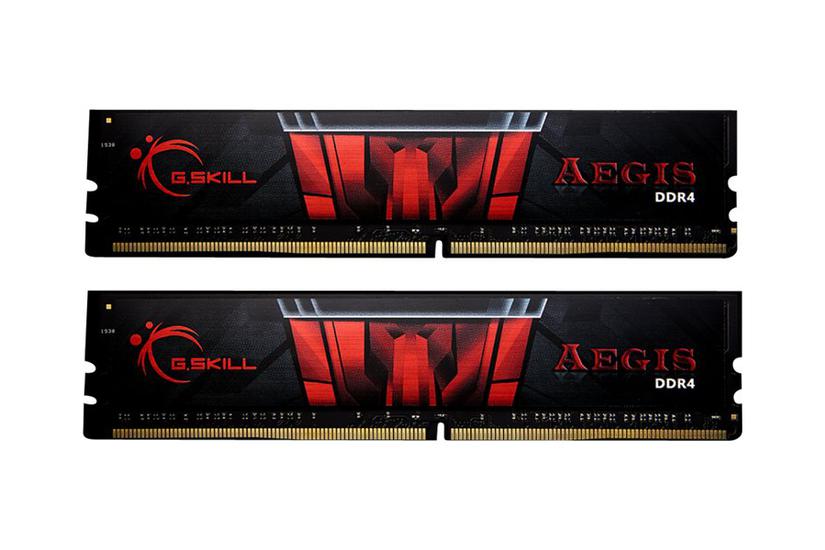 G.Skill AEGIS - 32GB:2x16GB - DDR4 RAM - 3200MHz - DIMM 288-PIN - Ikke-ECC - CL16 IT og elektronik > Hardware > RAM / Hukommelse