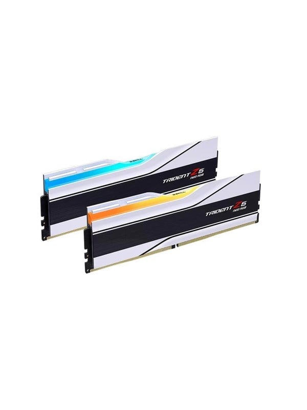 G.Skill Trident Z5 Neo RGB DDR5-6000 - 64GB - CL28 - Dual Channel (2 pcs) - AMD EXPO - Hvid med RGB RAM