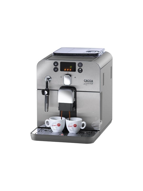 Gaggia Brera RI9833 - automatic coffee machine with cappuccinatore - 15 bar - silver Kaffe og Espresso