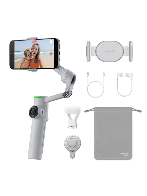 Insta360 Flow 2 Pro Creator Kit - Stone Grey Stativ