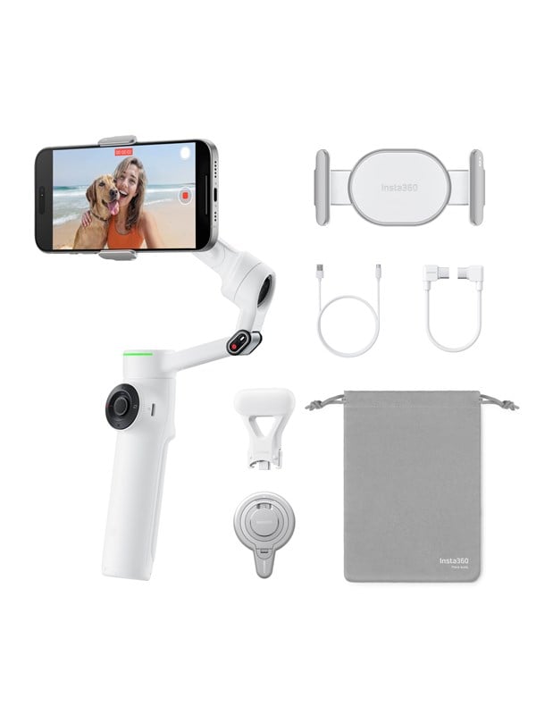 Insta360 Flow 2 Pro Creator Kit - Summit White Stativ