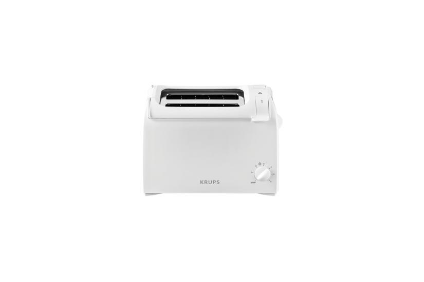 Krups ProAroma 6 2 skive(r) 700 W Hvid Husholdning og køkken > Køkkenmaskiner > Brødristere og grille > Brødristere
