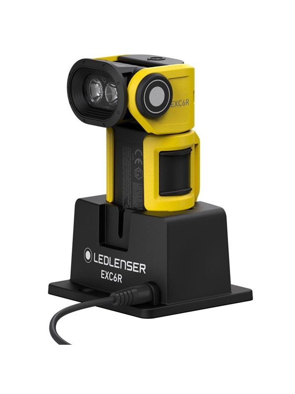 Ledlenser EXC6R Lommelygte med ladestation Lommelygter og pandelamper