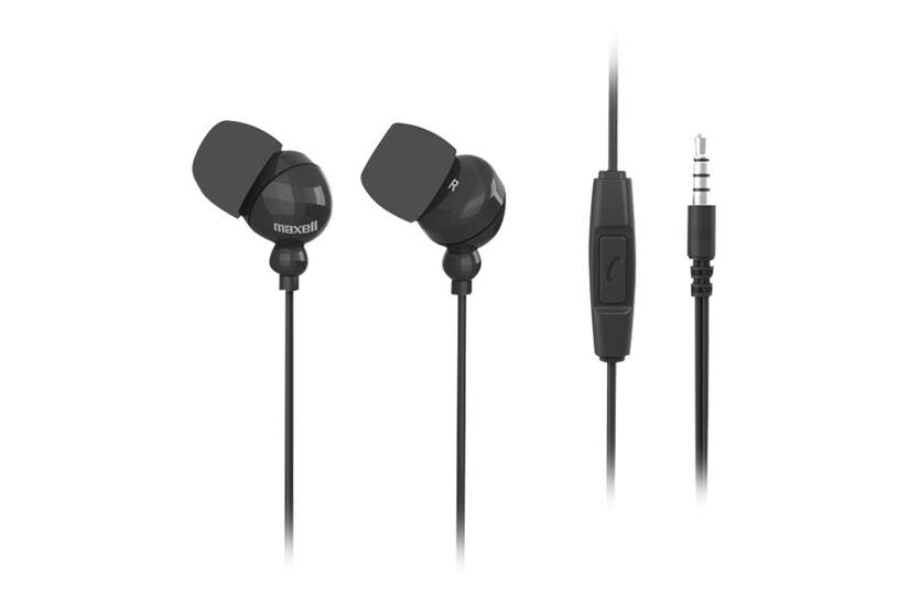 Maxell Plugz + Mic - øreproptelefoner med mik. IT og elektronik > Hardware > Headsets