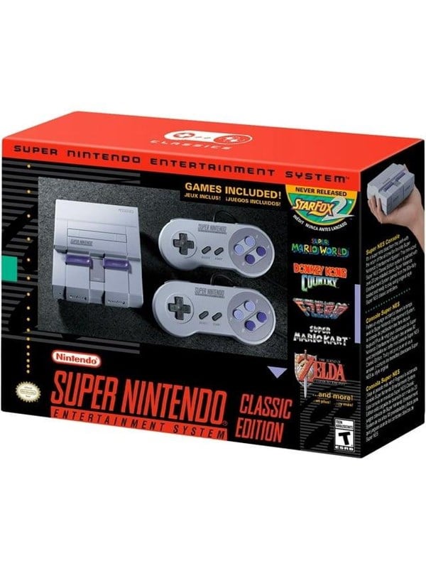 Nintendo Super  Entertainment System  (Classic Edition) Spillekonsol
