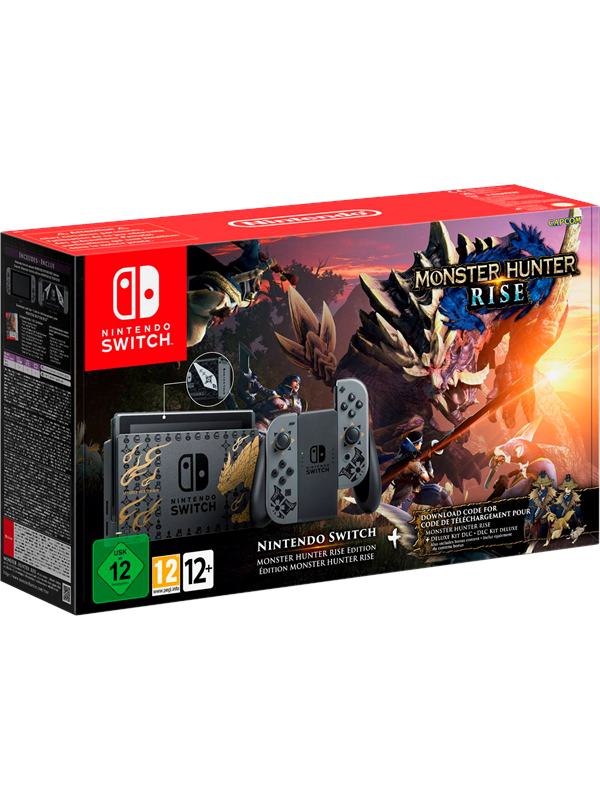 Nintendo Switch Monster Hunter Rise Edition Spillekonsol