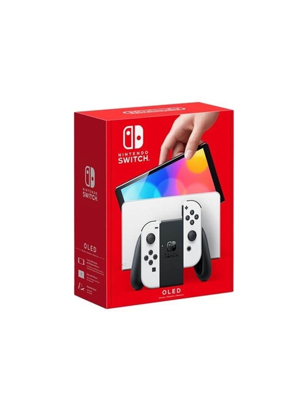 Nintendo Switch OLED White Spillekonsol