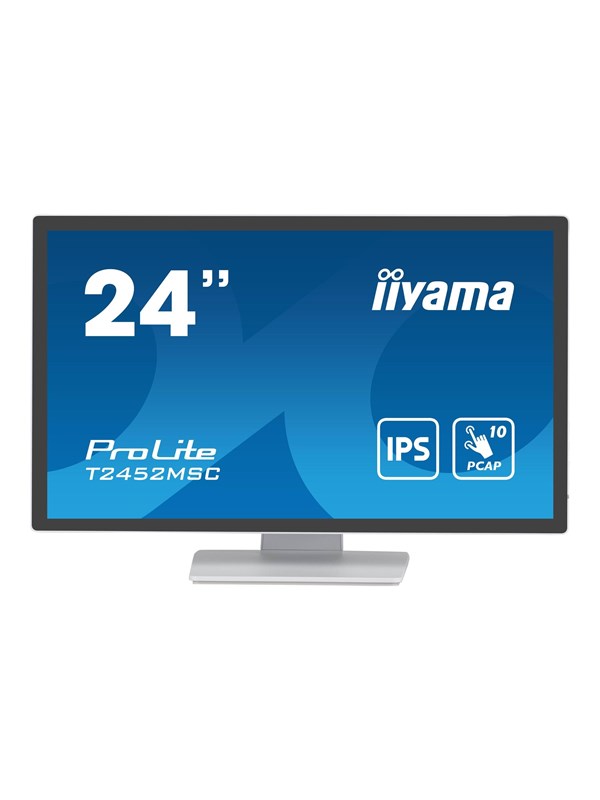 24" iiyama ProLite T2452MSC - 1920x1080 (FHD) - 60Hz - IPS Skaerm