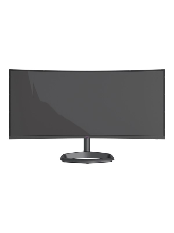 34" Cooler Master GM34-CWQ2 - 3440x1440 (UWQHD) - 144Hz - VA - KVM switch Skaerm