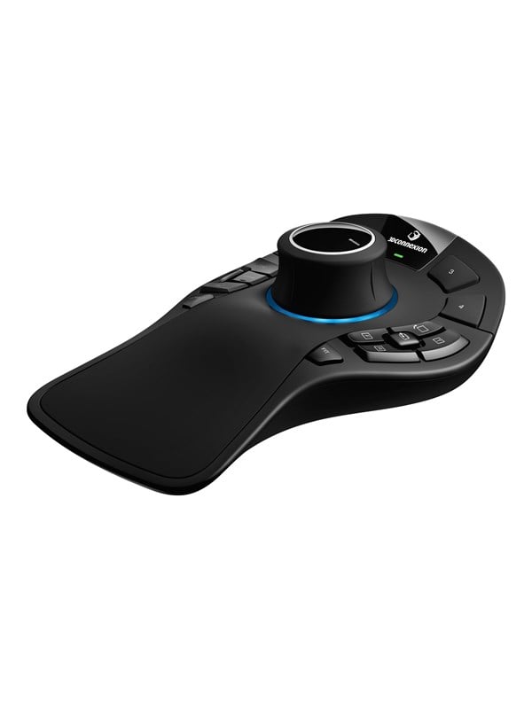 3Dconnexion SpaceMouse Pro Wireless - 3D mus - 15 knapper - Sort Mus