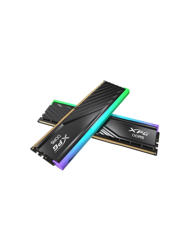 A-Data XPG Lancer Blade RGB DDR5-6400 - 32GB - CL32 - Dual Channel (2 pcs) - AMD EXPO & Intel XMP - Sort med RGB RAM