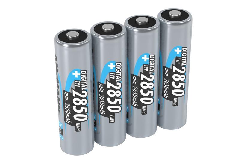 ANSMANN Digital batteri - 4 x AA type - NiMH IT og elektronik > Hardware > Batterier
