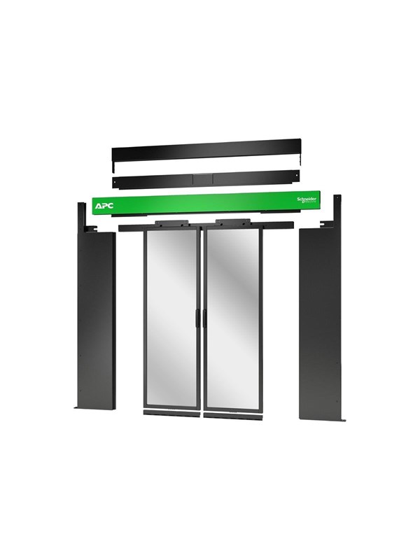 APC NetShelter - rack cooling system aisle containment sliding door - dual Rack skabe