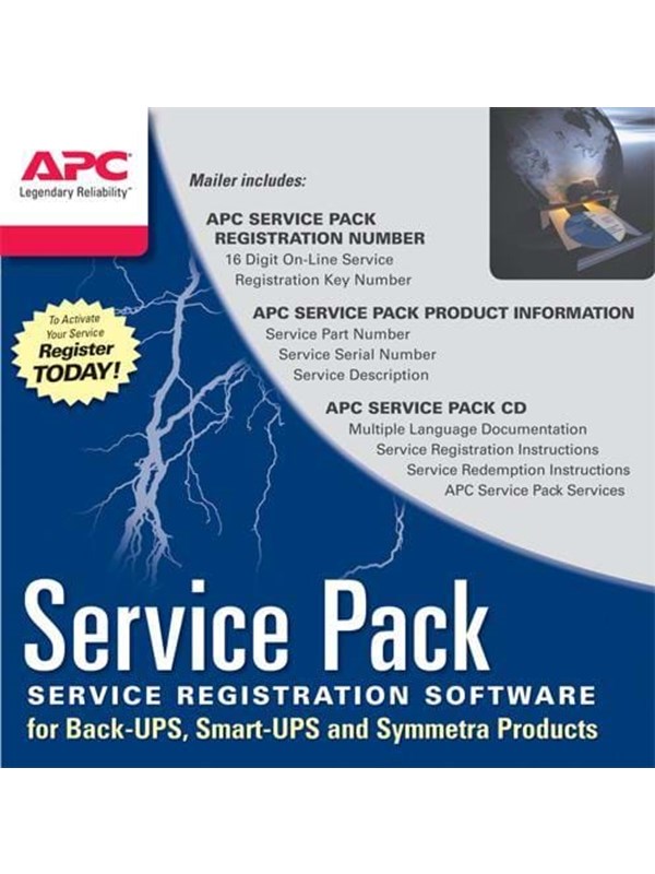 APC Warranty Extension 3Y Service support