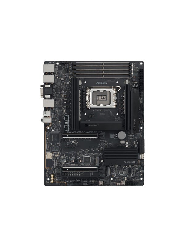ASUS Pro WS W880-ACE SE Bundkort - Intel W880 - Intel LGA1851 socket - DDR5 RAM - ATX Bundkort