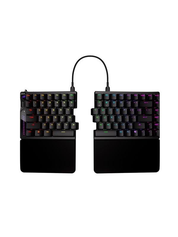 ASUS ROG Falcata - Gaming Tastatur - Uden Numpad - Nordisk - Sort Tastatur