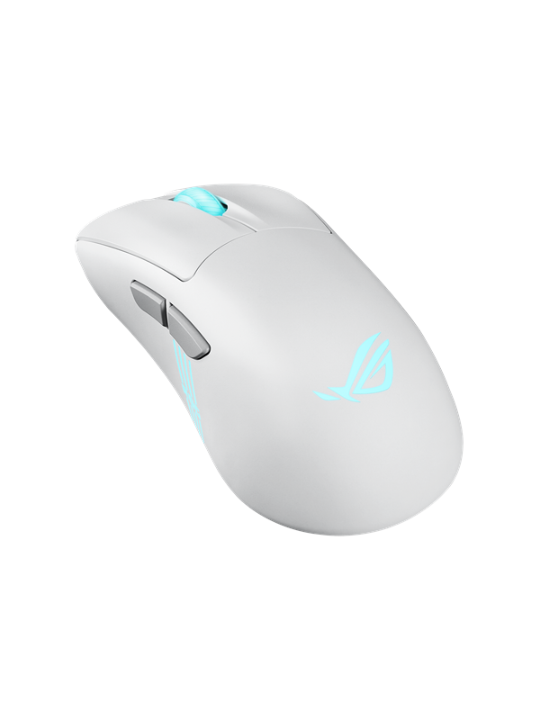 ASUS ROG Keris II Origin - Gaming Mus - Optisk - 5 knapper - Hvid med RGB-LED lys Mus