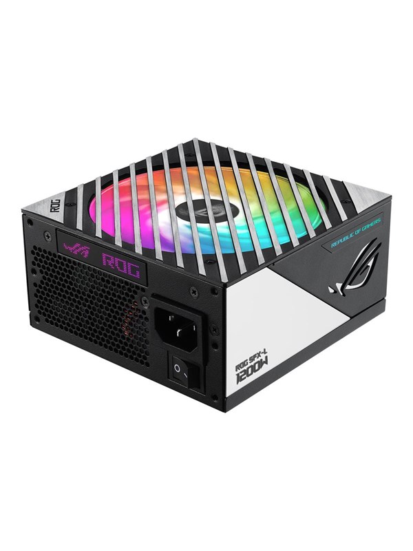 ASUS ROG Loki SFX-L 1200 Strømforsyning - 1200 Watt - 120 mm - ATX 3.1 - 80 Plus Titanium certified Stroemforsyning