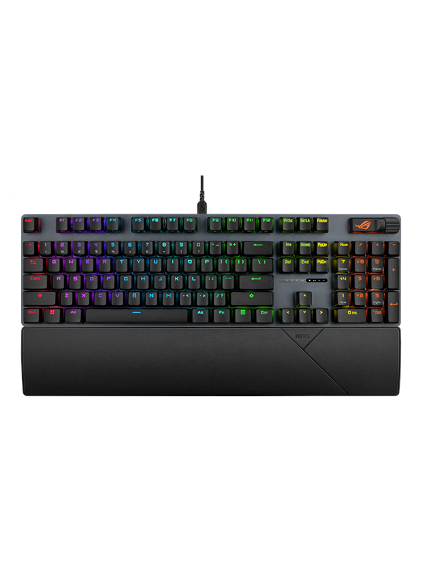 ASUS ROG Strix Scope II X Full Size - Gaming Tastatur - Nordisk - Sort Tastatur