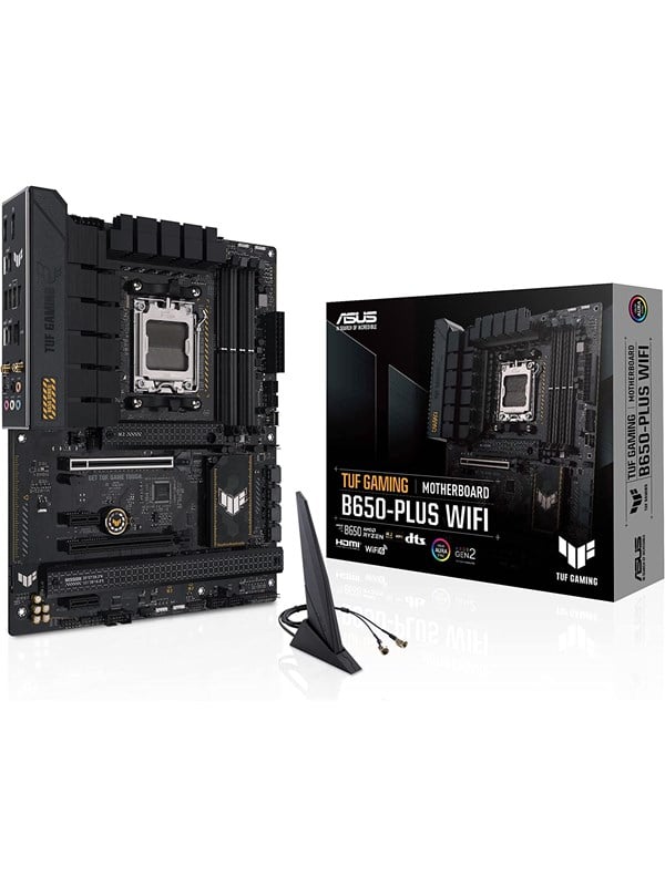 ASUS TUF GAMING B650-PLUS WIFI Bundkort - AMD B650 - AMD AM5 socket - DDR5 RAM - ATX Bundkort