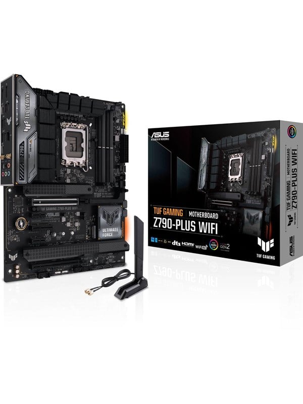 ASUS TUF GAMING Z790-PLUS WIFI (V2) Bundkort - Intel Z790 - Intel LGA1700 socket - DDR5 RAM - ATX Bundkort