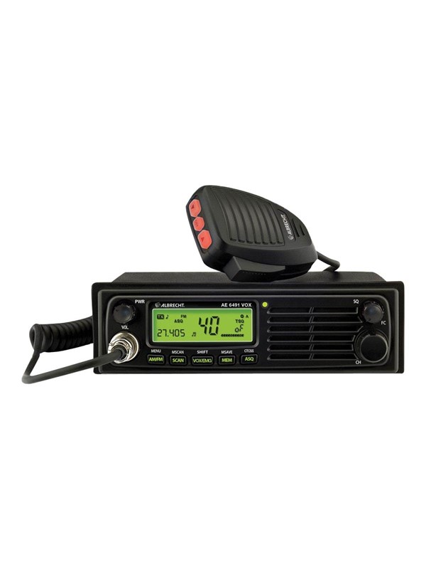 Albrecht AE 6491 VOX DAB netvaerks og clockradio