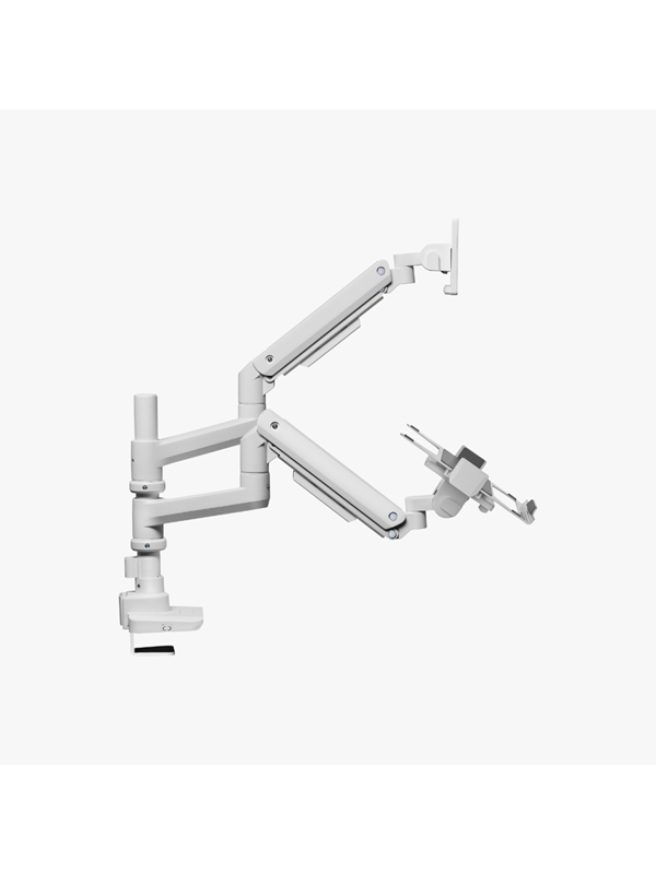 Alterzone  Arm Luxe Heavy-duty Enkelt Monitor Arm med Laptop Bakke
